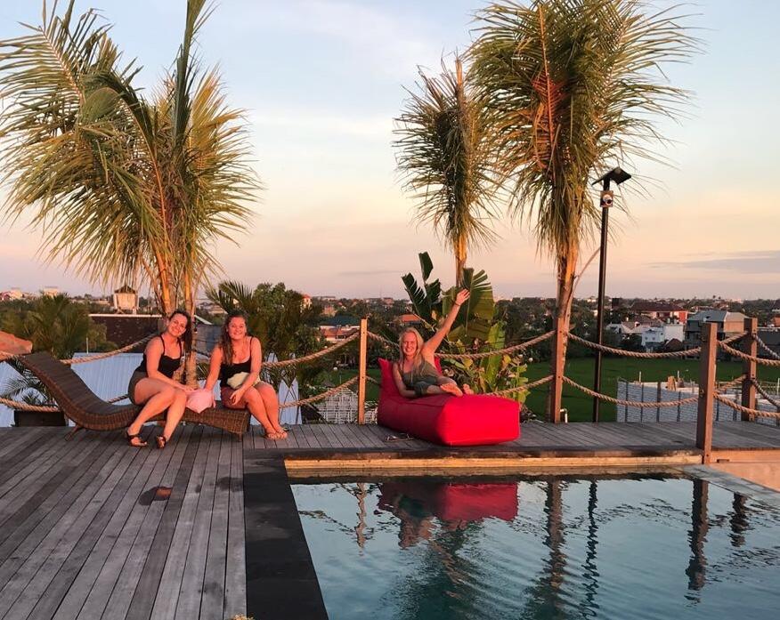 The Escape Hostel Canggu Esterno foto
